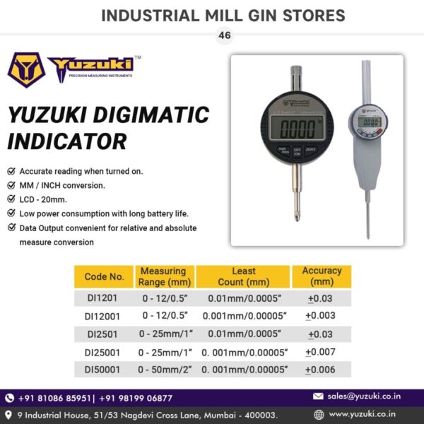 Yuzuki® Digital Indicator - Image 3