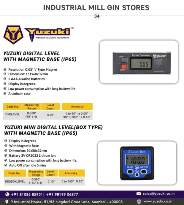 Yuzuki® Mini Digital Level - Image 2