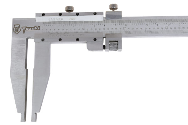 YUZUKI® Vernier Caliper with Fine Adjustment (Long Range) NIB Style - Image 3