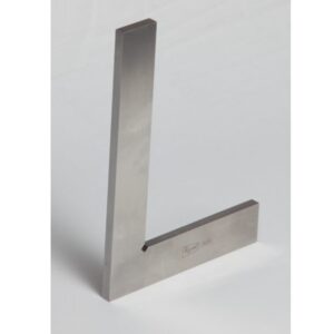 Crystal Hardened and Ground Beveled Edge Square for Accurate Right Angles