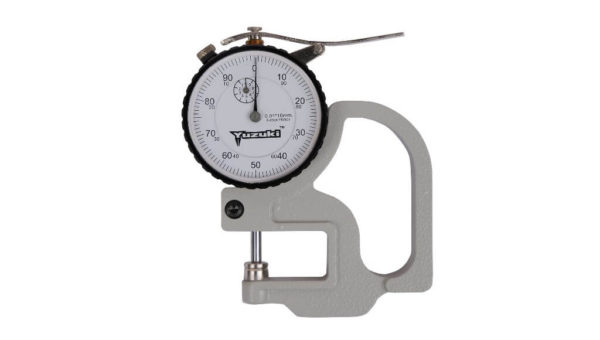 Yuzuki® Dial Thickness Gauge for accurate thickness measurements - Precision Measuring Tool