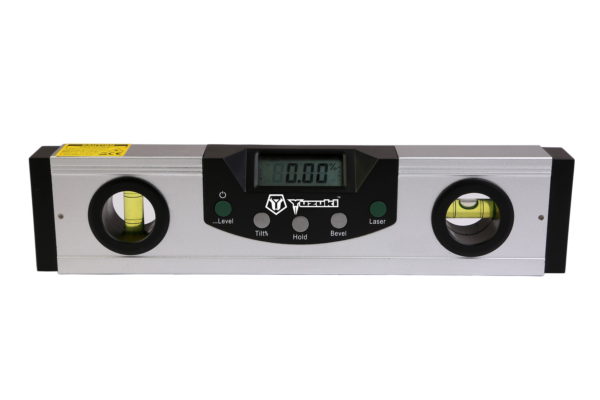 Yuzuki® Digital Inclinometer with Laser for precise inclination and alignment measurements - Precision Measuring Tool