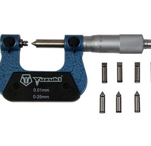 Yuzuki® Screw Thread Micrometer for precise thread measurements - Precision Measuring Tool