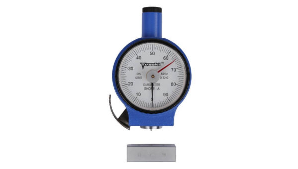 Yuzuki® Rubber Hardness Tester Shore A for accurate hardness testing of soft materials - Precision Measuring Tool