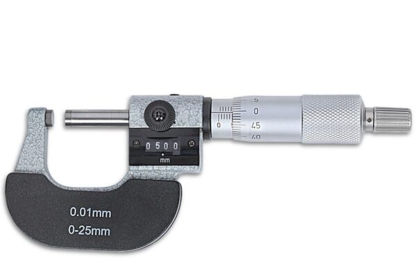 Yuzuki® Digit Counter Micrometer for accurate and easy-to-read measurements - Precision Measuring Tool
