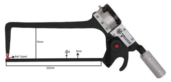 Yuzuki® Pistol Caliper ( External Dial Groove Caliper) - Image 5