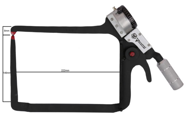 Yuzuki® Pistol Caliper ( External Dial Groove Caliper) - Image 4