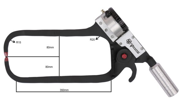 Yuzuki® Pistol Caliper ( External Dial Groove Caliper) - Image 3
