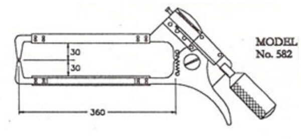 Yuzuki® Pistol Caliper ( External Dial Groove Caliper) - Image 7