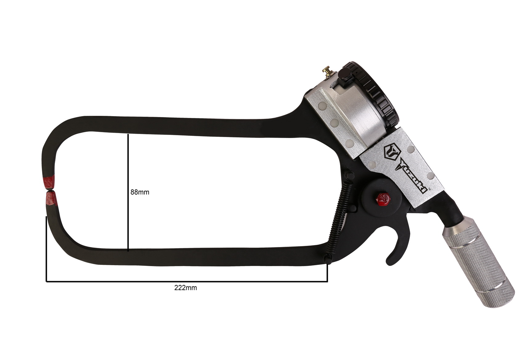 Pistol caliper external dial groove caliper yuzuki