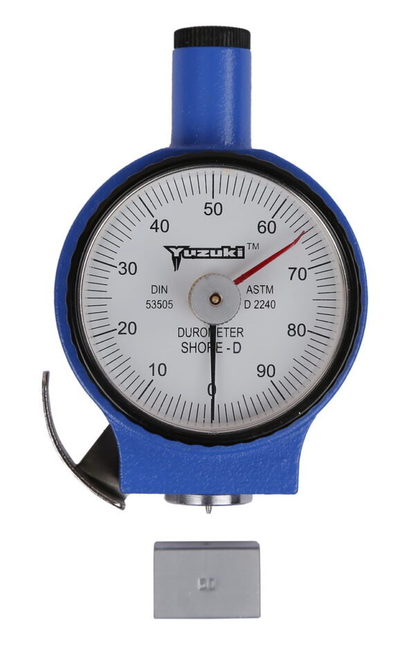 Yuzuki® Rubber Hardness Tester Shore D for precise testing of hard materials - Precision Measuring Tool