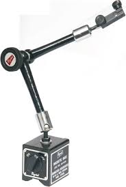 Crystal Universal Magnetic Stand with Fine Adjustment for accurate positioning of indicators and gauges.