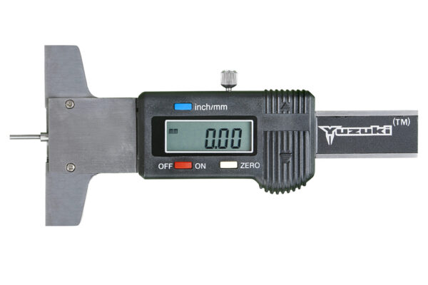 Yuzuki® Digital Tire Depth Gauge for accurate tire tread measurements - Precision Measuring Tool