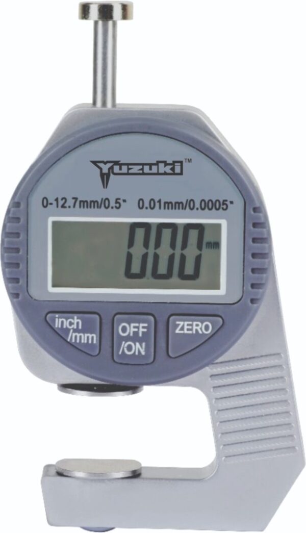 Yuzuki® Digital Thickness Gauge (Jewel Type) for accurate and durable thickness measurements - Precision Measuring Tool