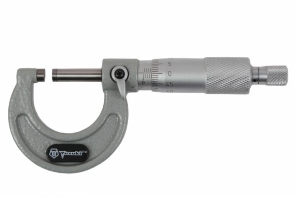 Yuzuki® Outside Micrometer (Heavy Duty) for durable and precise external measurements - Precision Measuring Tool