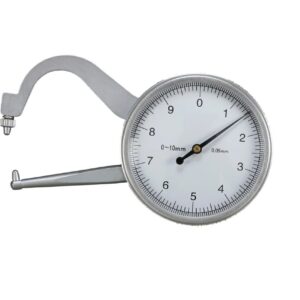 Yuzuki® P Type Dial Caliper Gauge (Thickness Gauge) for precise manual thickness measurements - Precision Measuring Tool